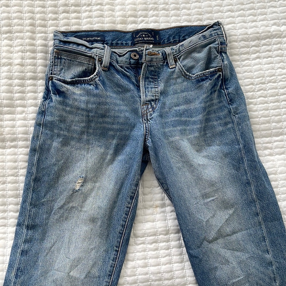 Lucky brand boyfriend jeans